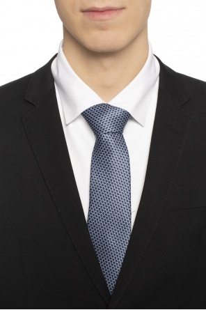Geometric pattern silk tie, zdjęcie 2 Geometric pattern silk tie od Lanvin